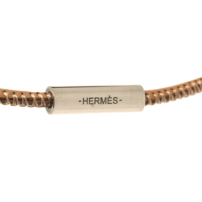 Hermes Buffalo Horn Lacquer H Equipe Pendant Necklace Sable 4 of 5