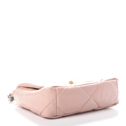 Chanel Goatskin Quilted Medium 19 Flap Light Pink 5 of 9