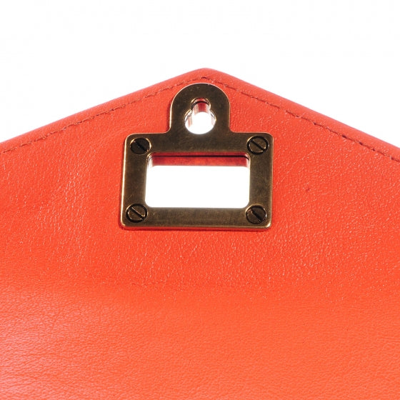 Lambskin PS1 Medium Satchel Grapefruit