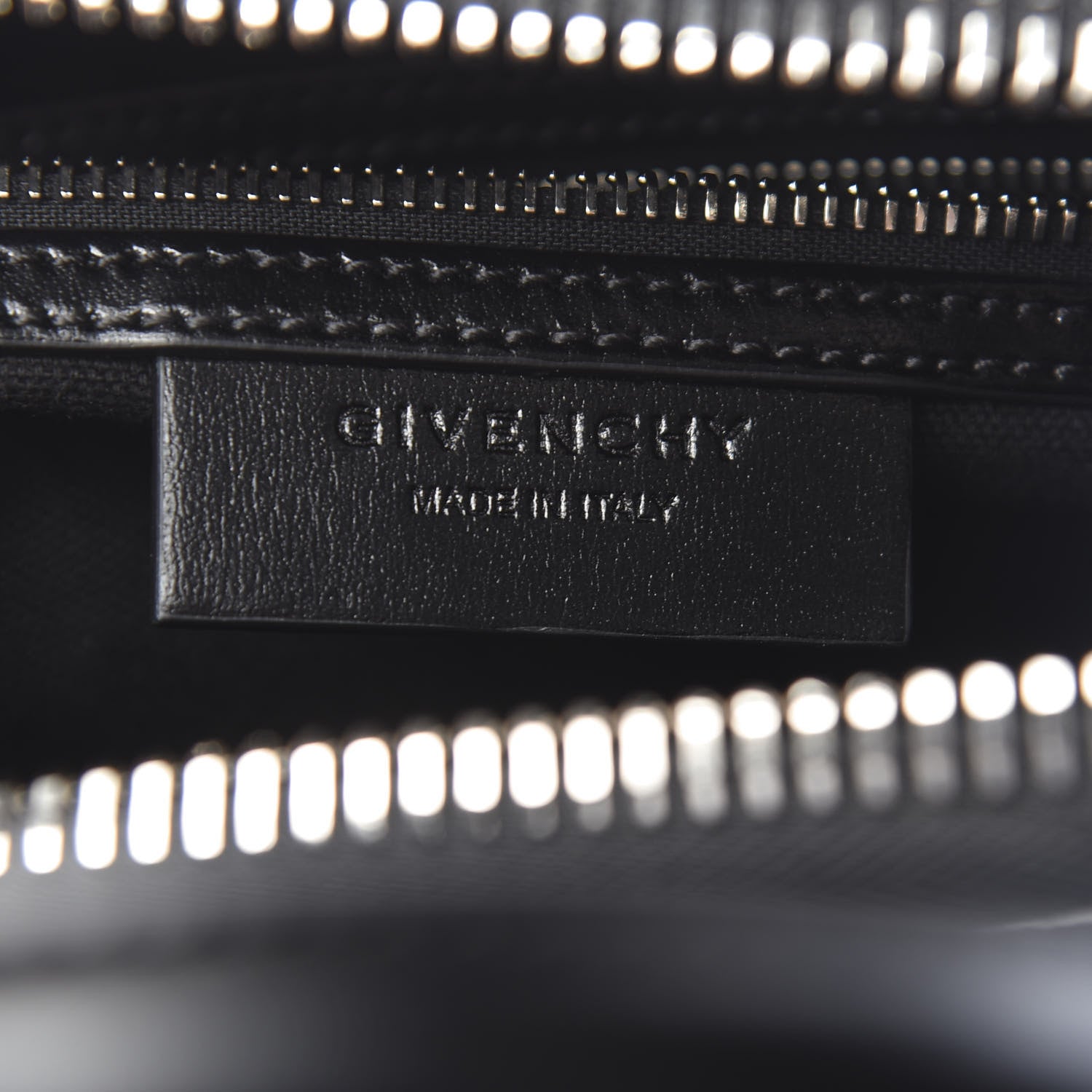 Givenchy Shiny Lord Calfskin Small Antigona Black 6 of 10