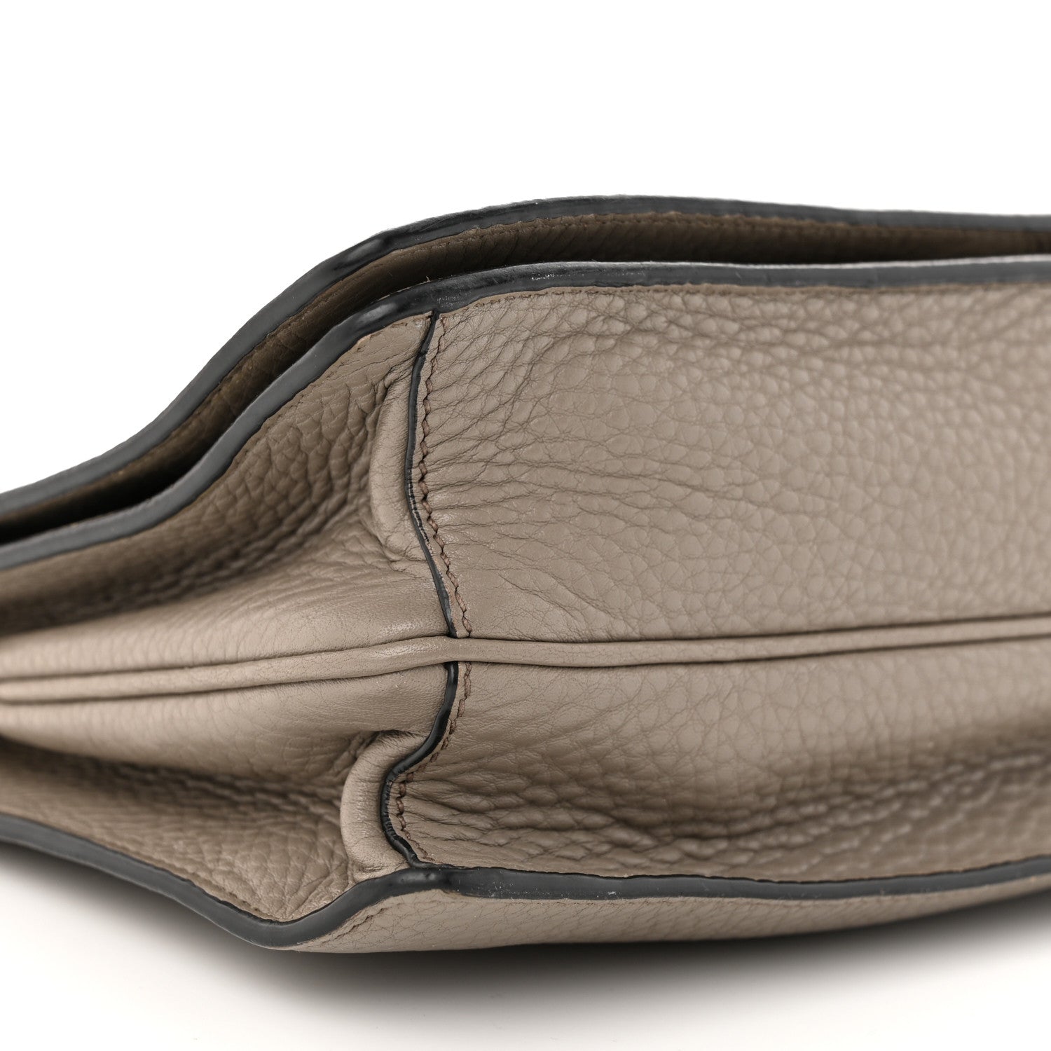 Prada Vitello Daino Crossbody Flap Argilla 9 of 13