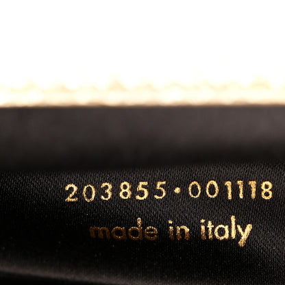 Saint Laurent Metallic Calfskin Monogram Large Belle De Jour Clutch Gold 7 of 9