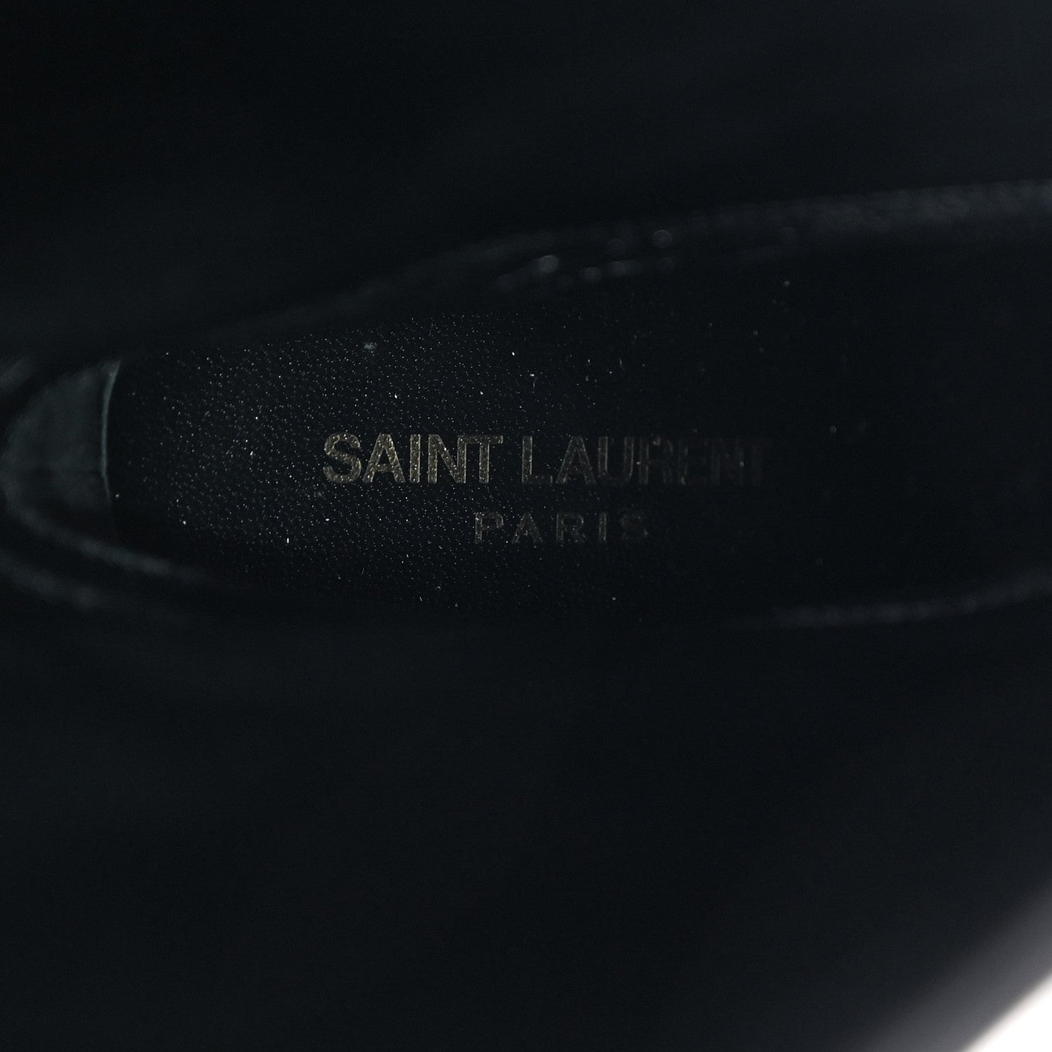 Saint Laurent Vanity Softy Calfskin 68 Tube 110 Boots 39.5 Black 7 of 9