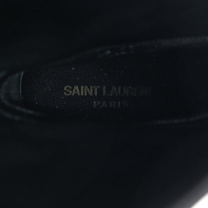 Saint Laurent Vanity Softy Calfskin 68 Tube 110 Boots 39.5 Black 7 of 9