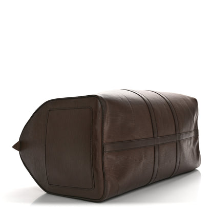Louis Vuitton Epi Keepall 55 Moka 3 of 16