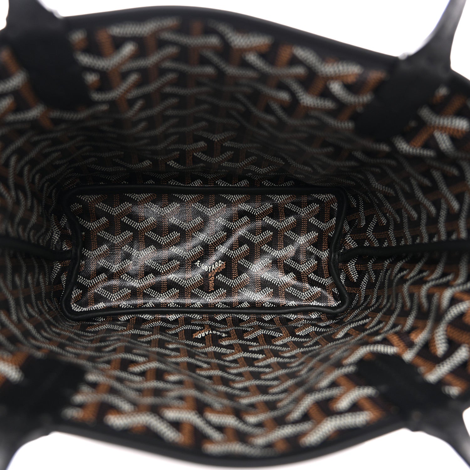 Goyard Goyardine Reversible Mini Anjou Black 16 of 18