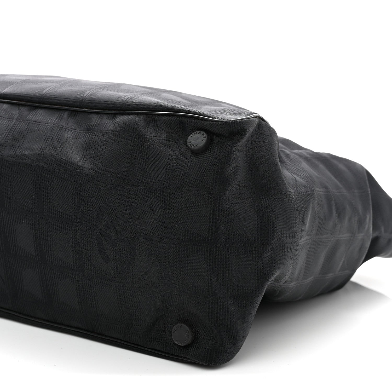 Chanel Nylon Medium Travel Tote Black 10 of 10