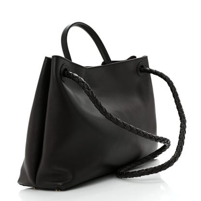 Bottega Veneta Silky Calfskin Medium Andiamo Shoulder Bag Fondant 3 of 9