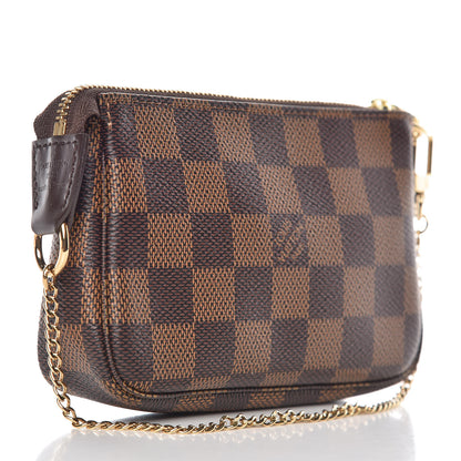 Louis Vuitton Damier Ebene Mini Pochette Accessories 3 of 9