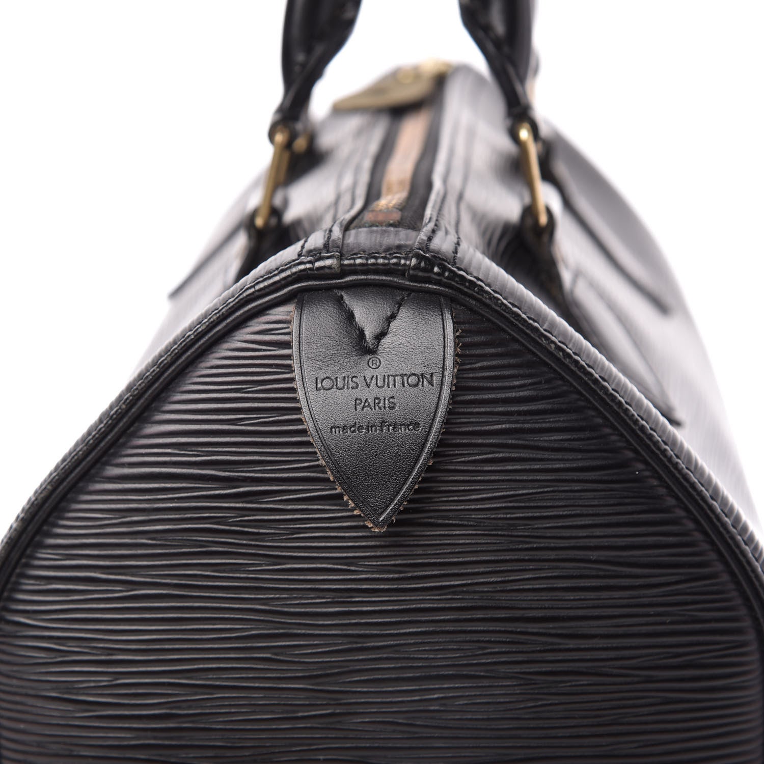 Louis Vuitton Epi Speedy 25 Black 8 of 11