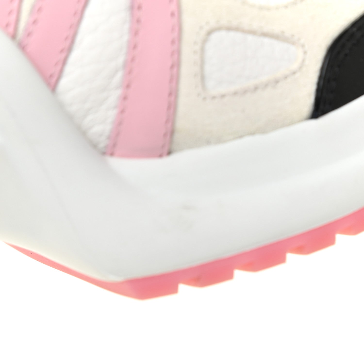 Louis Vuitton Calfskin Technical Nylon LV Archlight Sneakers 38 White Pink Blue 11 of 16