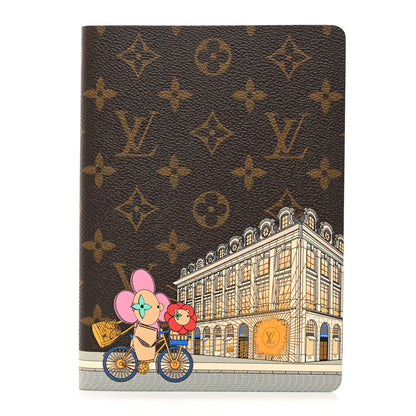 Louis Vuitton Monogram 2022 Christmas Animation Paris Clemence Notebook MM 1 of 9