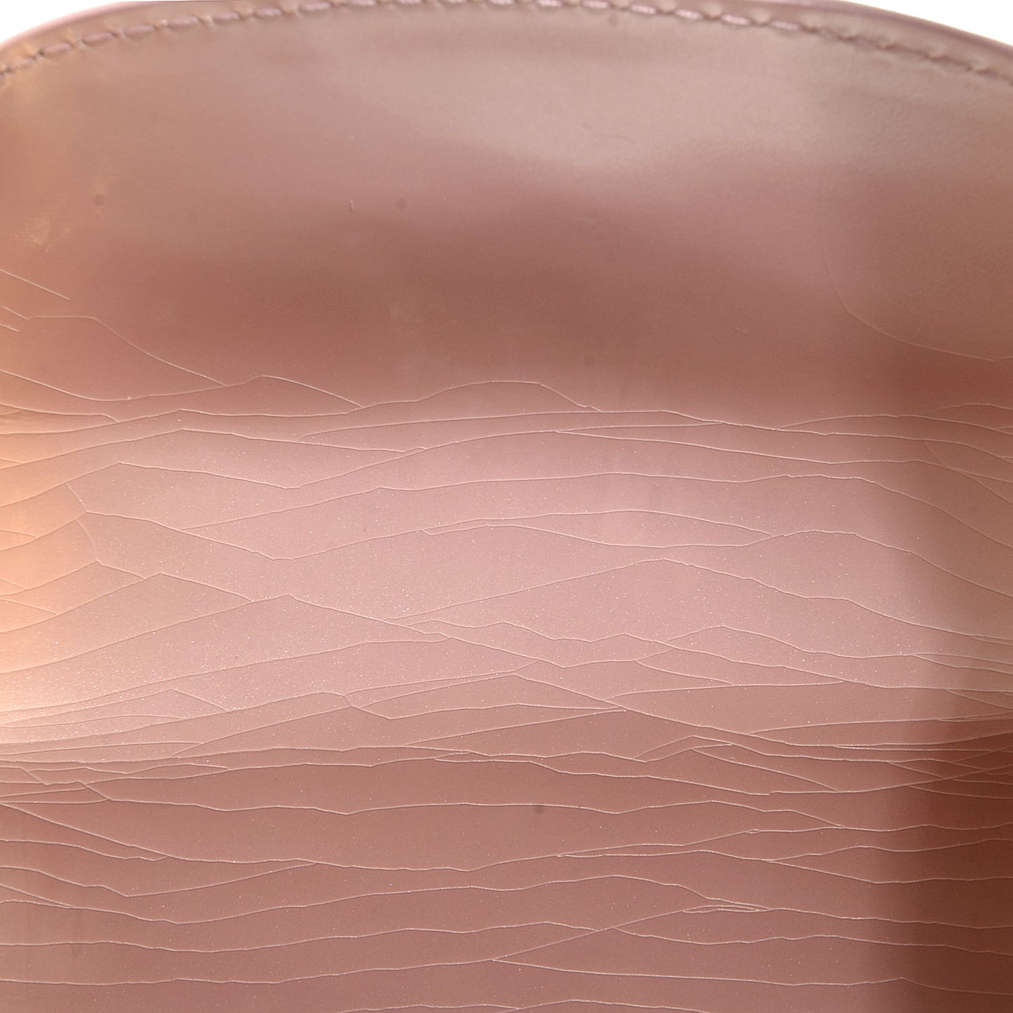 Leather Chrome Beaded Malice Tote Rose Poudre