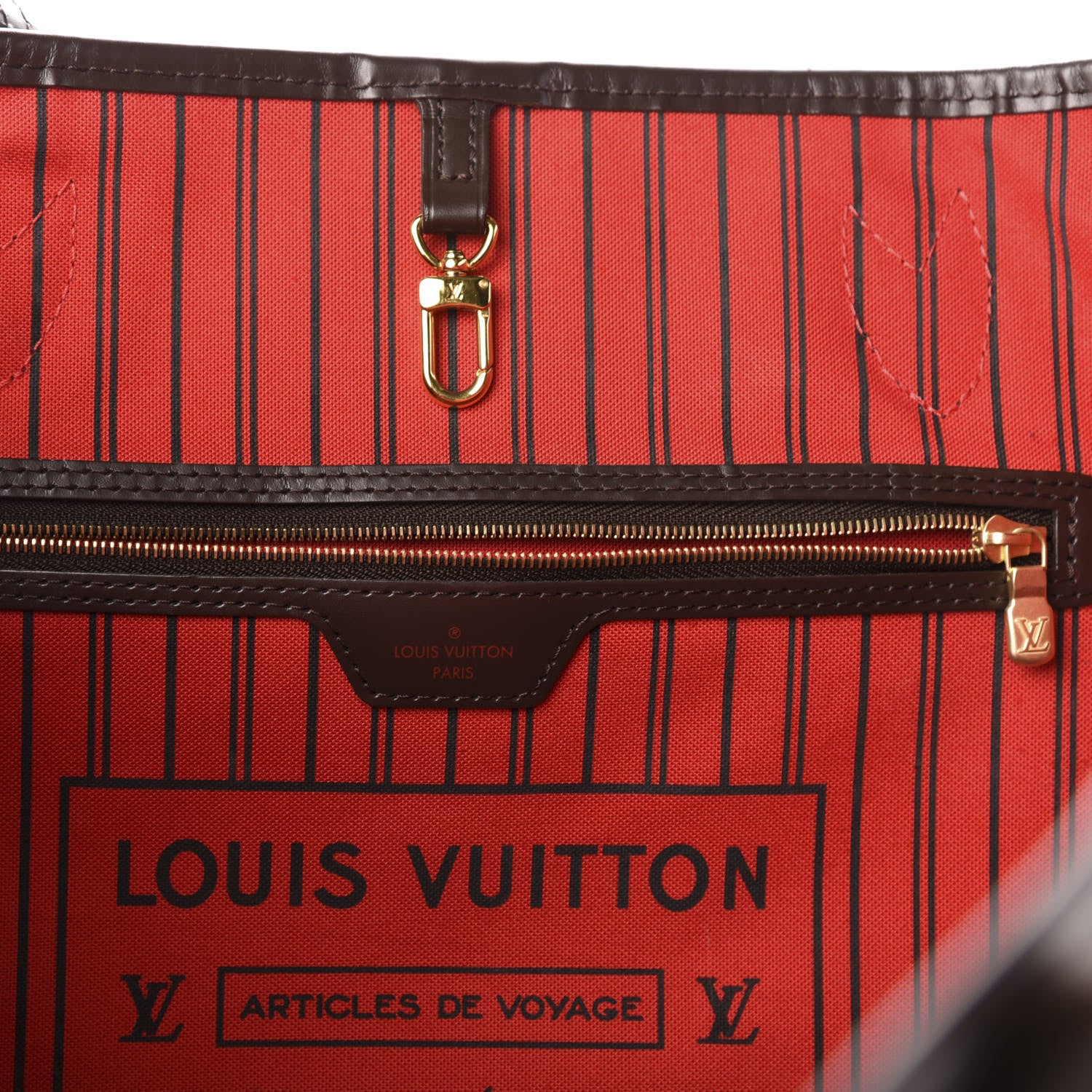 Louis Vuitton Damier Ebene Neo Neverfull GM 6 of 11