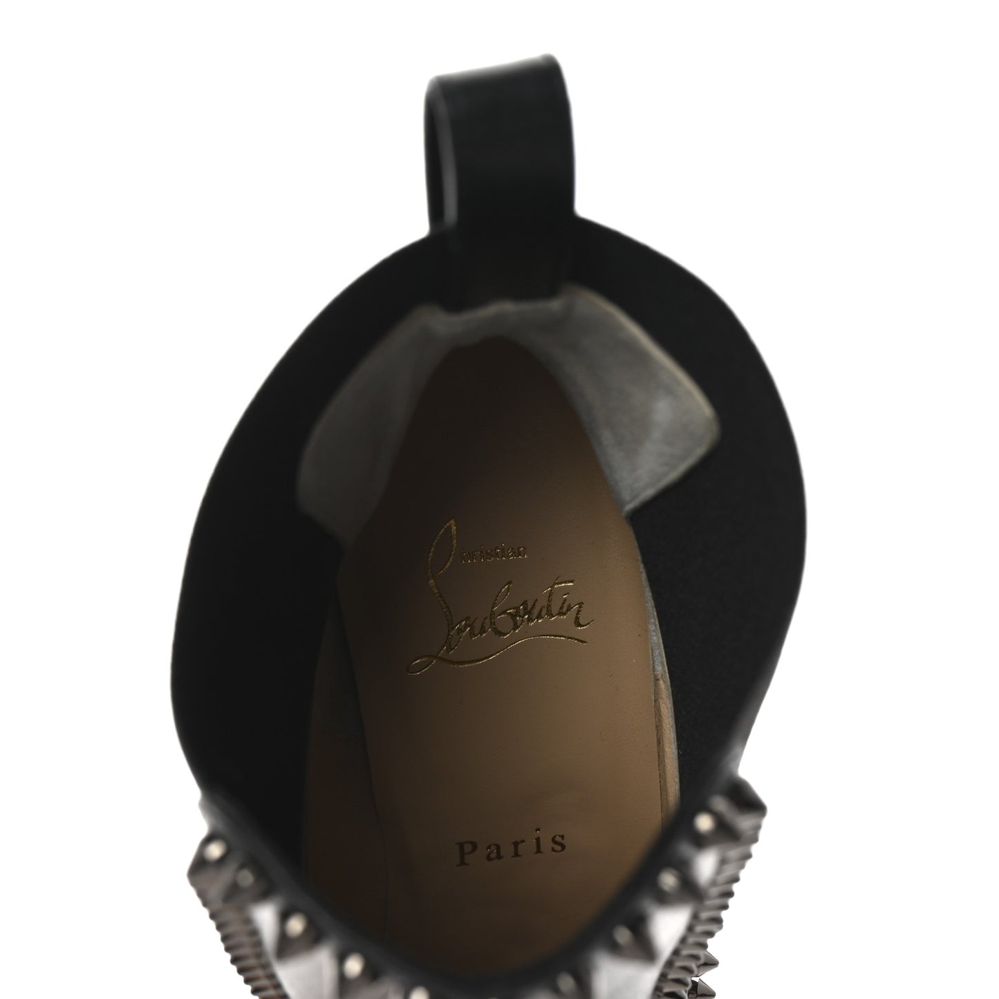 Nappa Out Line Spike Lug 100 Boots 37 Black