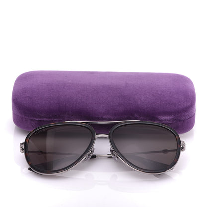 Gucci Aviator Sunglasses GG0062S Tortoise 8 of 8