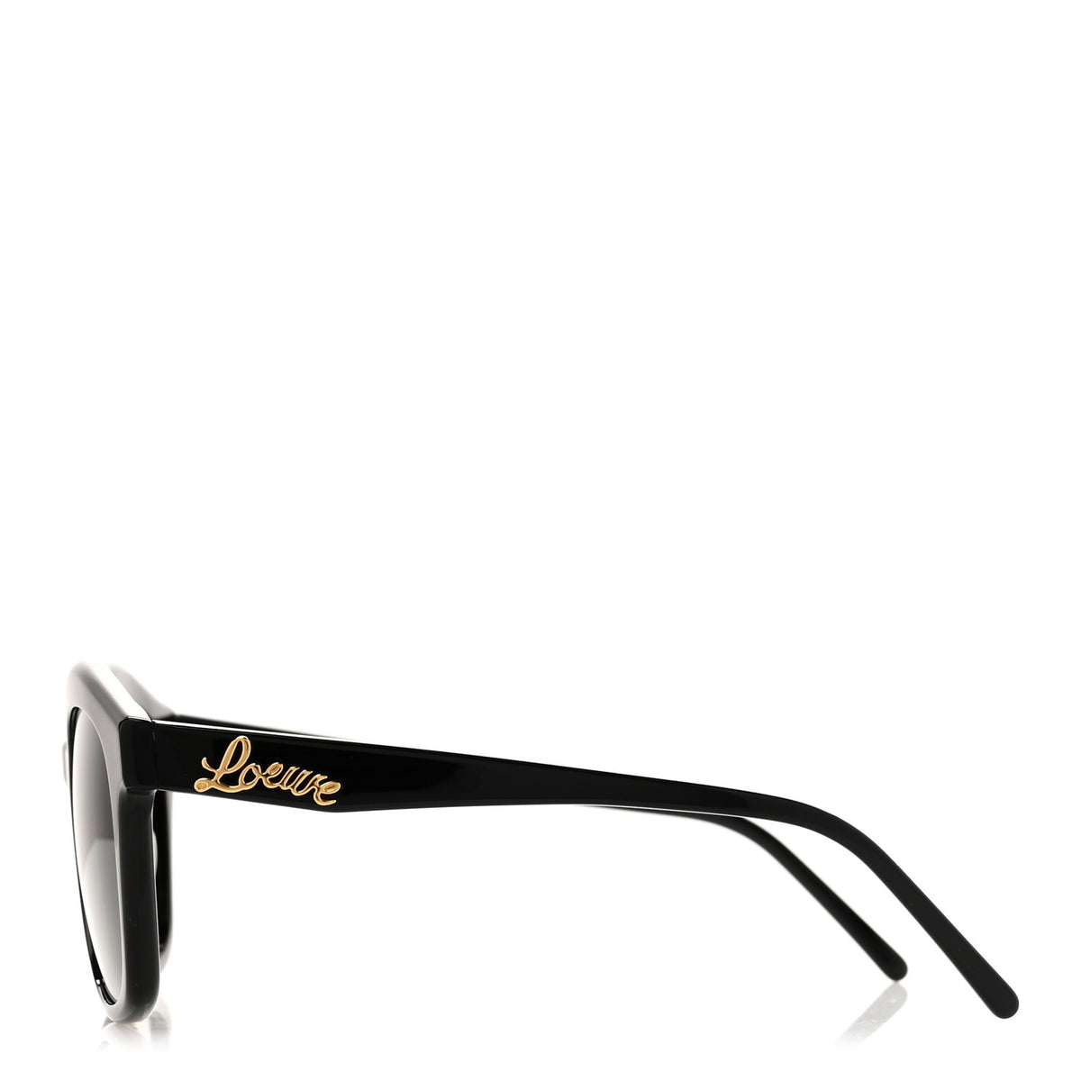 Acetate Alpha Slim Sunglasses LW40079U Black