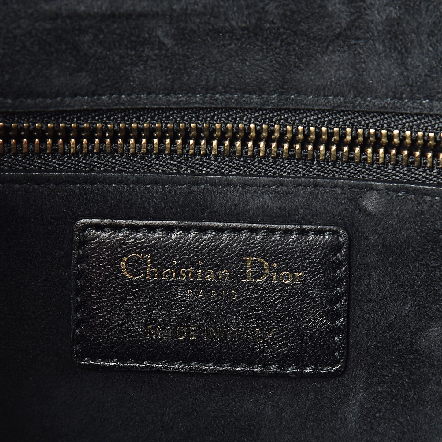 Lambskin Cannage Studded Large Dioraddict Flap Bag Black