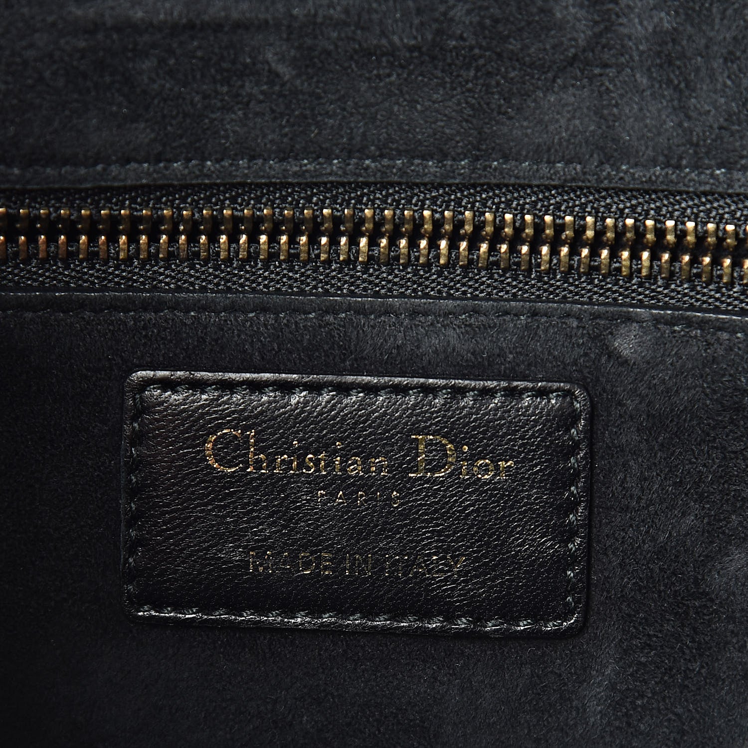 Christian Dior Lambskin Cannage Studded Large Dioraddict Flap Bag Black 6 of 14
