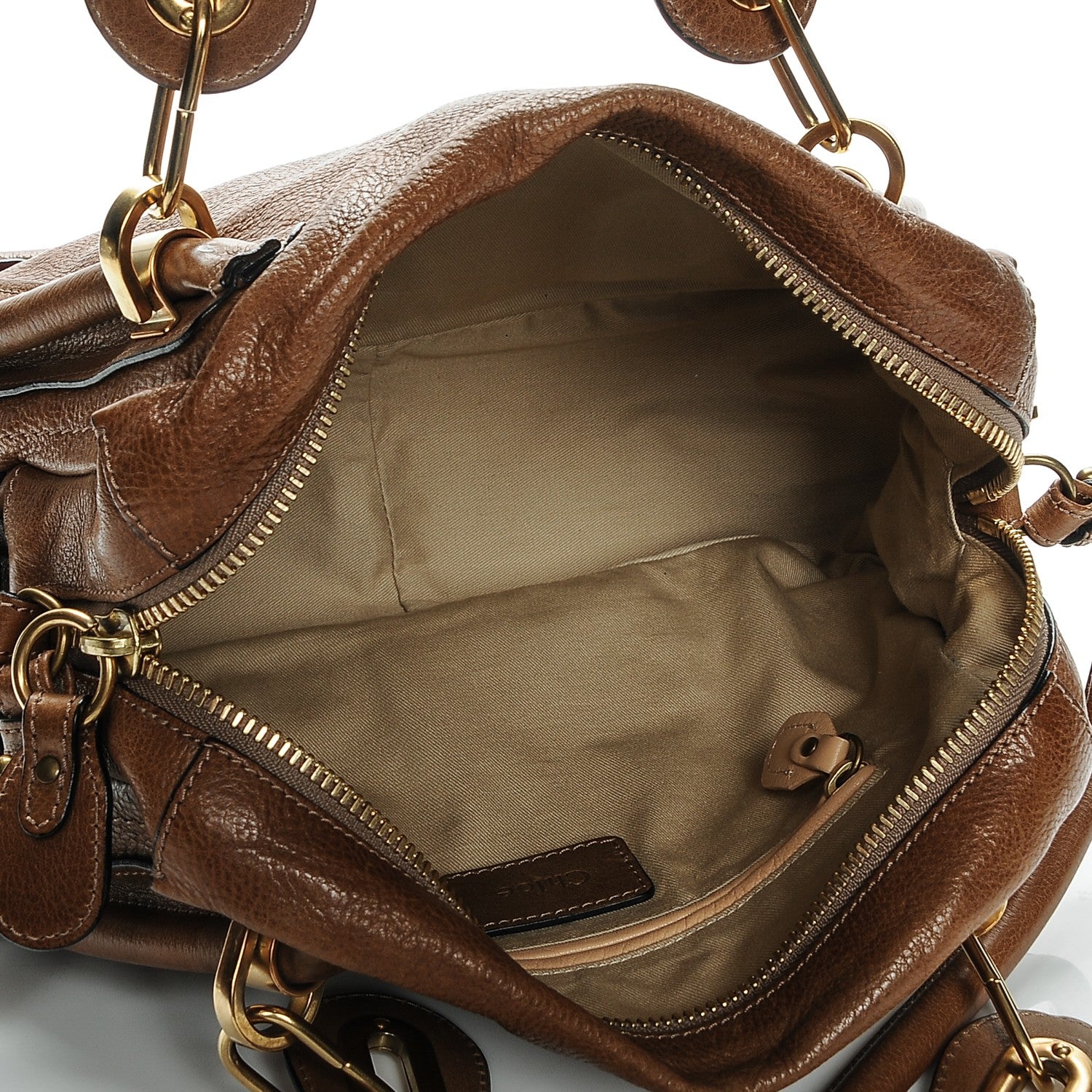 Chloe Calfskin Medium Paraty Brown 5 of 7