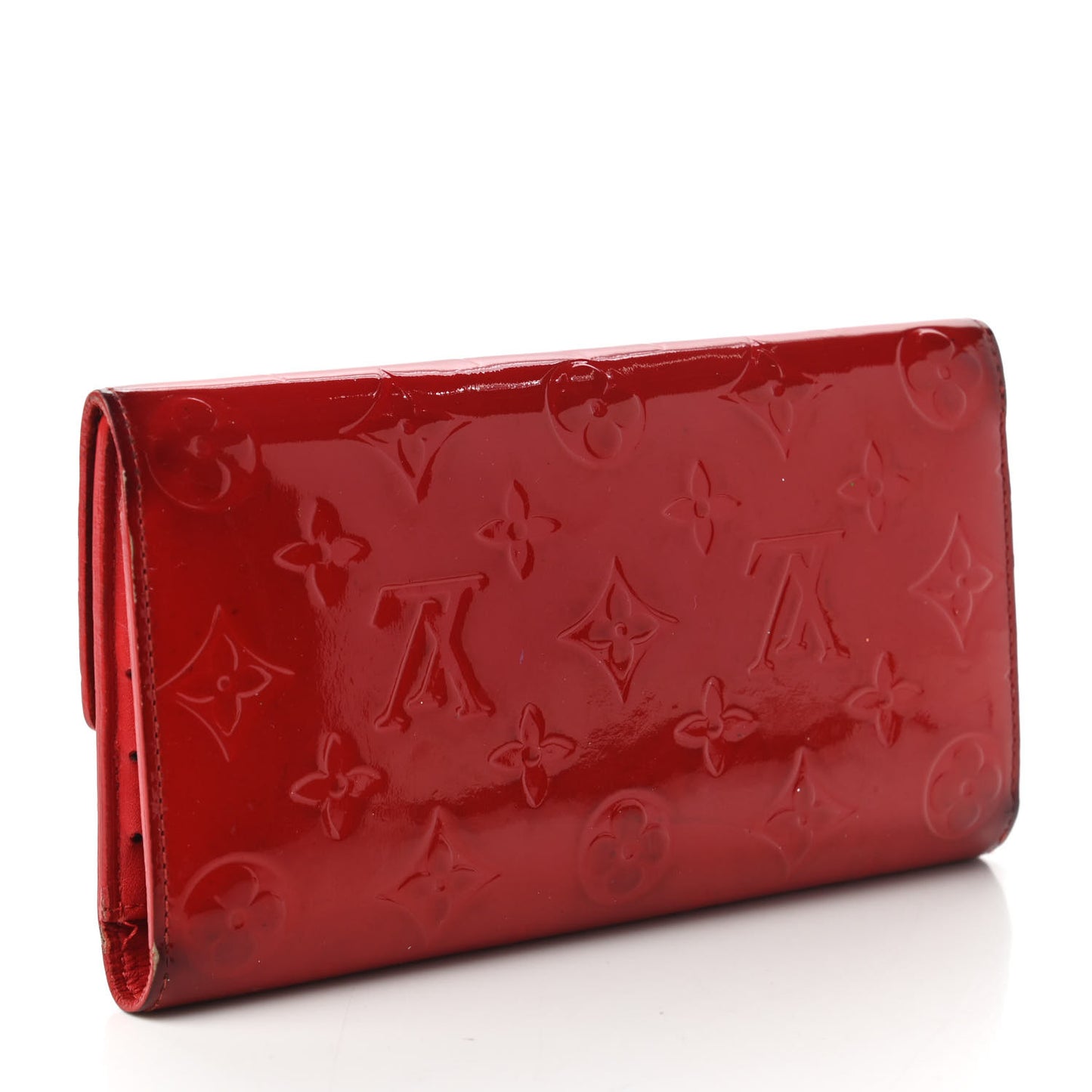 Vernis Porte Tresor International Wallet Rouge