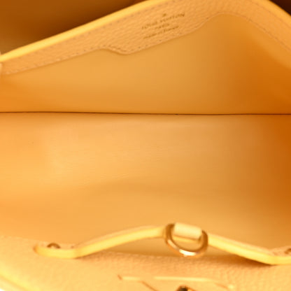 Louis Vuitton Canvas Taurillon Capucines BB Plume Yellow 6 of 10