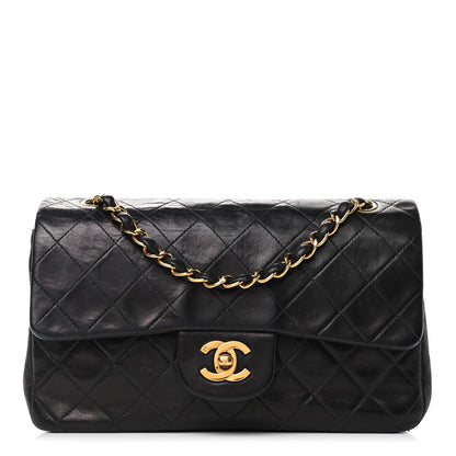 Chanel Lambskin Quilted Small Double Flap Black 1 of 11