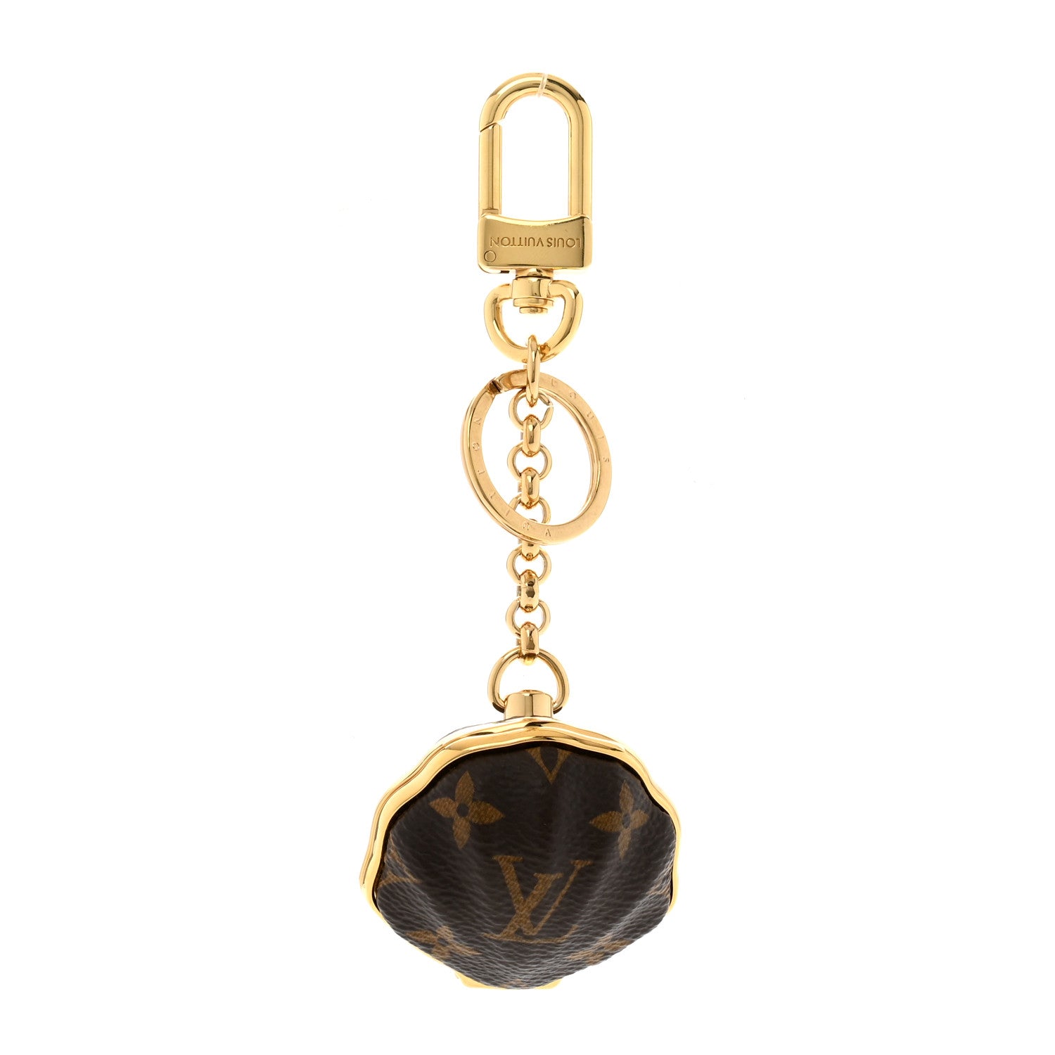 Louis Vuitton Monogram Shell Bag Charm Key Holder Key Holder 1 of 4