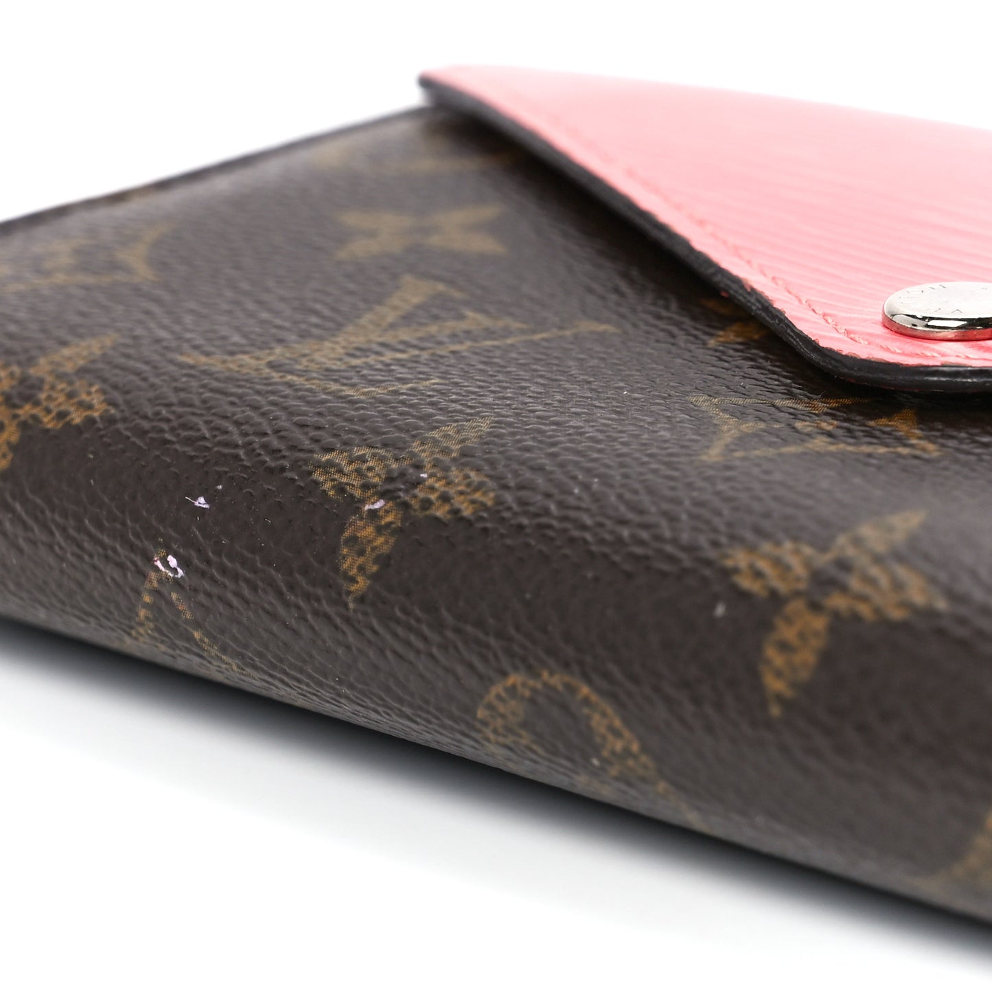 Monogram Epi Marie-Lou Long Wallet Corail