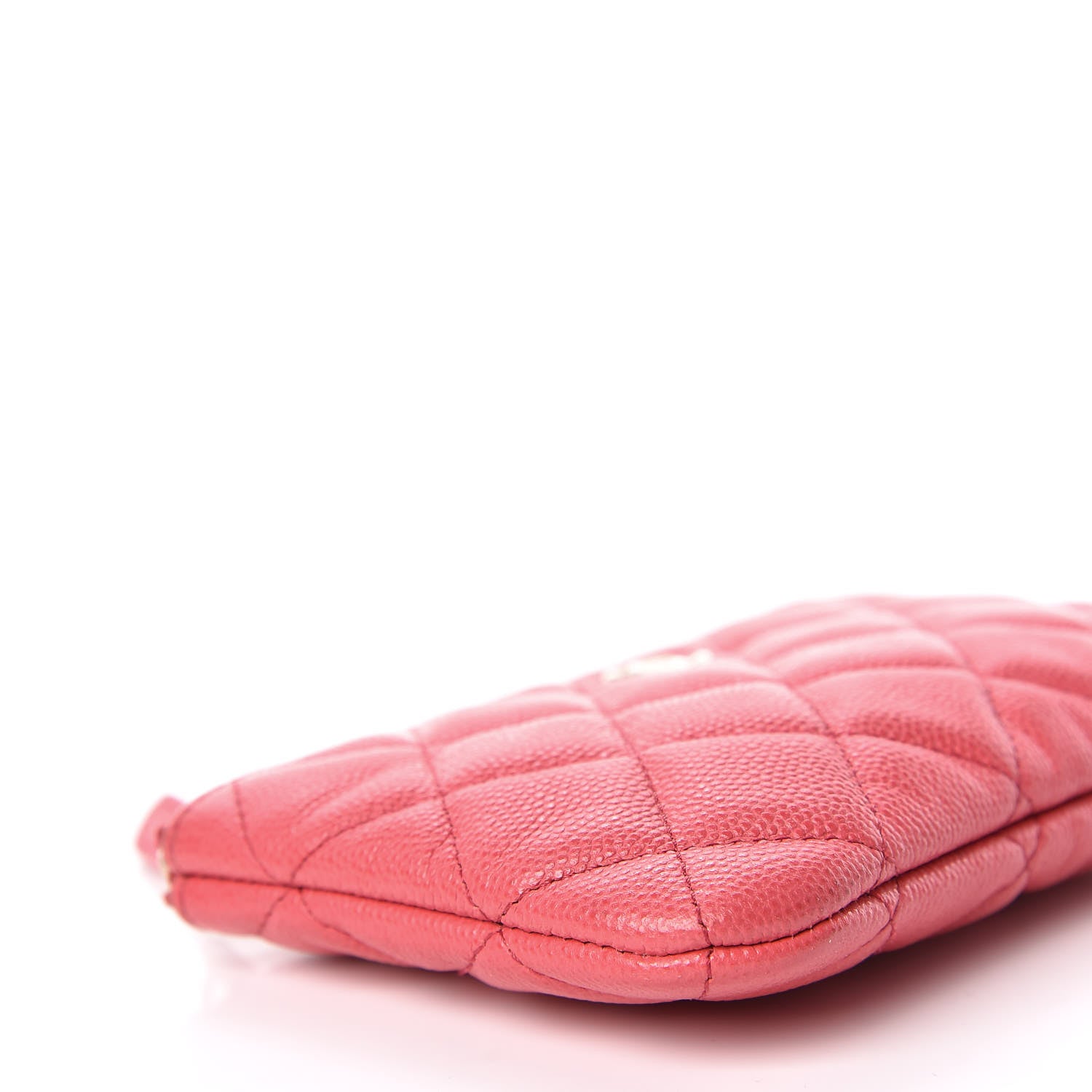 Chanel Caviar Quilted Small Cosmetic Case Pink 9 of 13