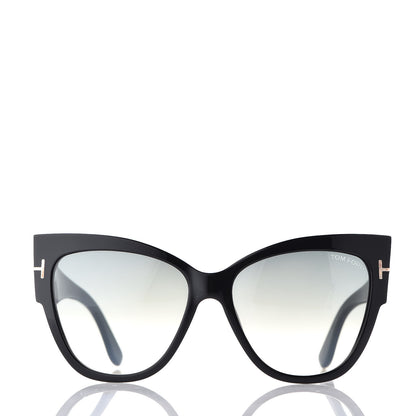 Tom Ford Acetate Anoushka Cat Eye Sunglasses TF371 Black 2 of 7