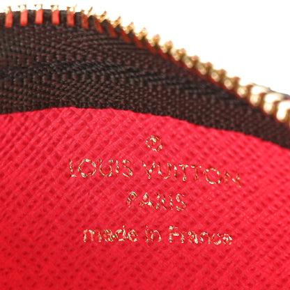 Louis Vuitton Monogram 2023 Christmas Animation Sailing Vivienne Key Pouch Dragonfruit Pink 6 of 8