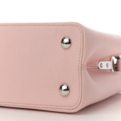 Louis Vuitton Taurillon Braided Capucines MM  Light Pink 9 of 9