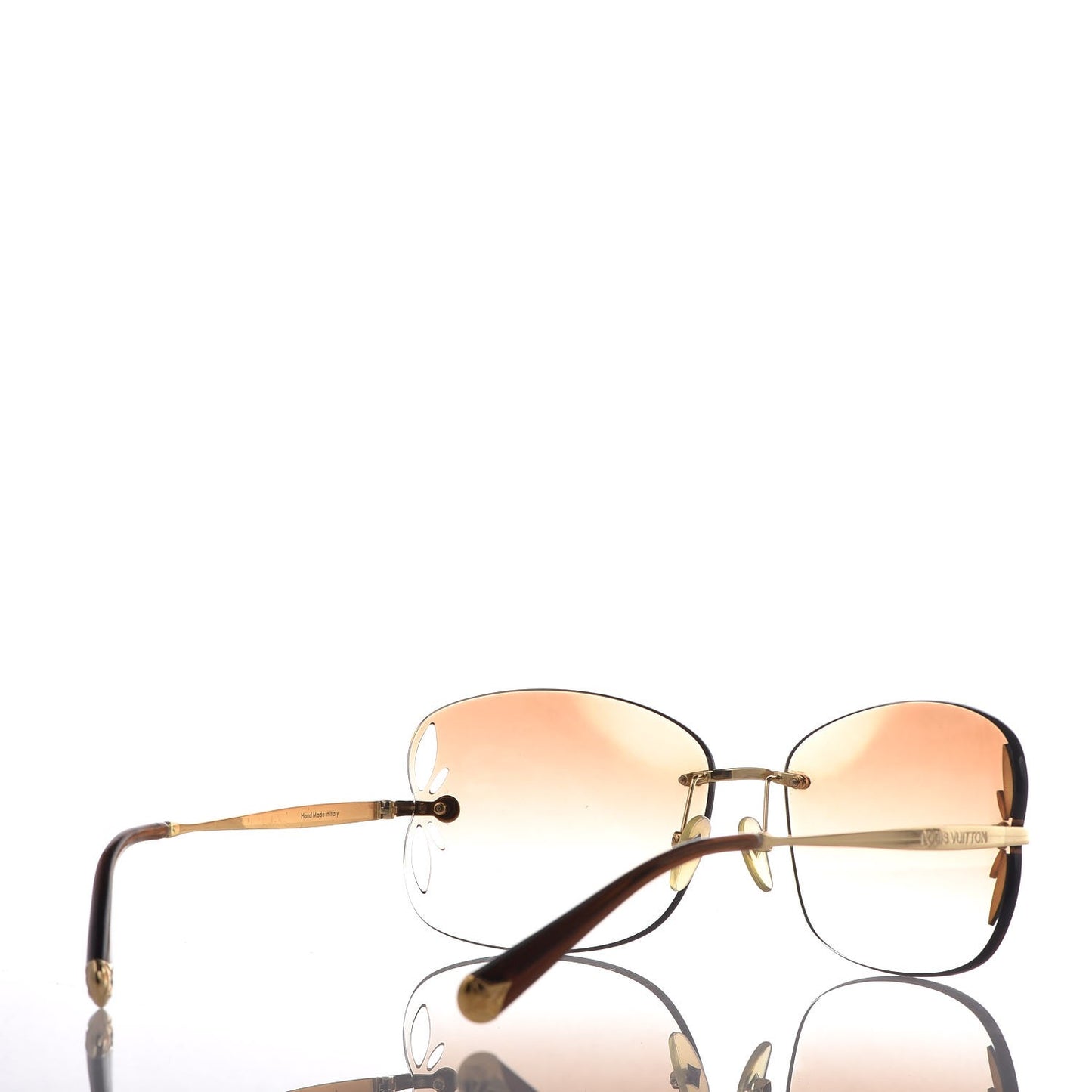 Lily Sunglasses Z0371U Brown Glitter