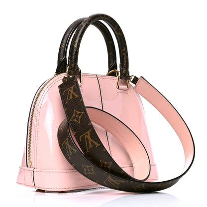 Louis Vuitton Patent Monogram Alma BB Rose Ballerine 2 of 4