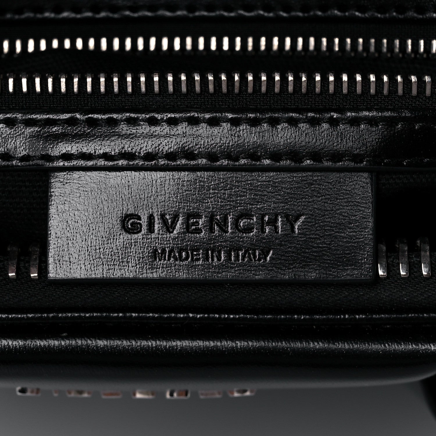 Givenchy Shiny Lord Calfskin Small Antigona Black 6 of 10