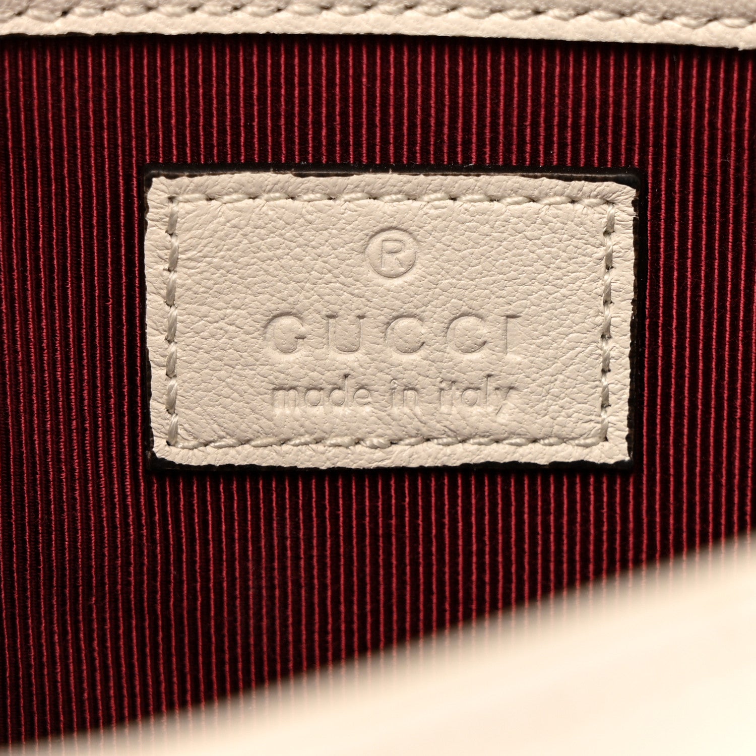 Gucci Lambskin Matelasse Mini GG Marmont Shoulder Bag White 5 of 9