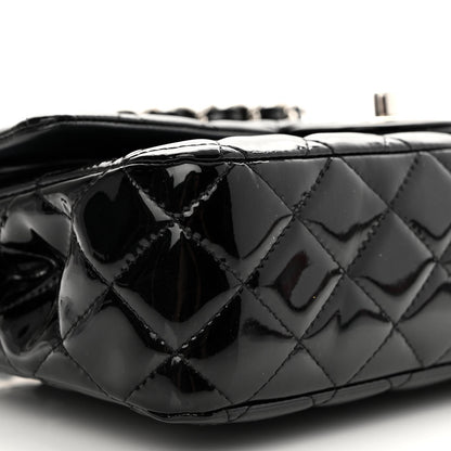 Chanel Patent Quilted Medium Double Flap Black 9 of 12