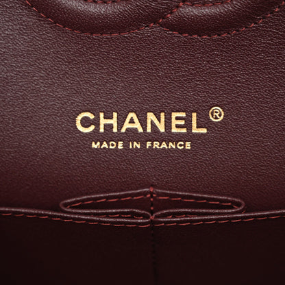 Chanel Lambskin Quilted Medium Double Flap Black 6 of 11