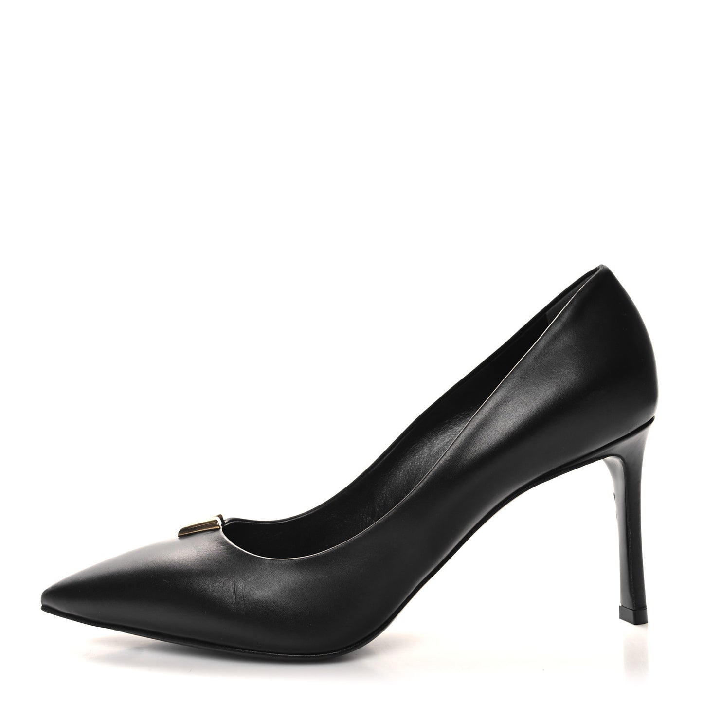 Calfskin Heartbreaker Pumps 41 Black