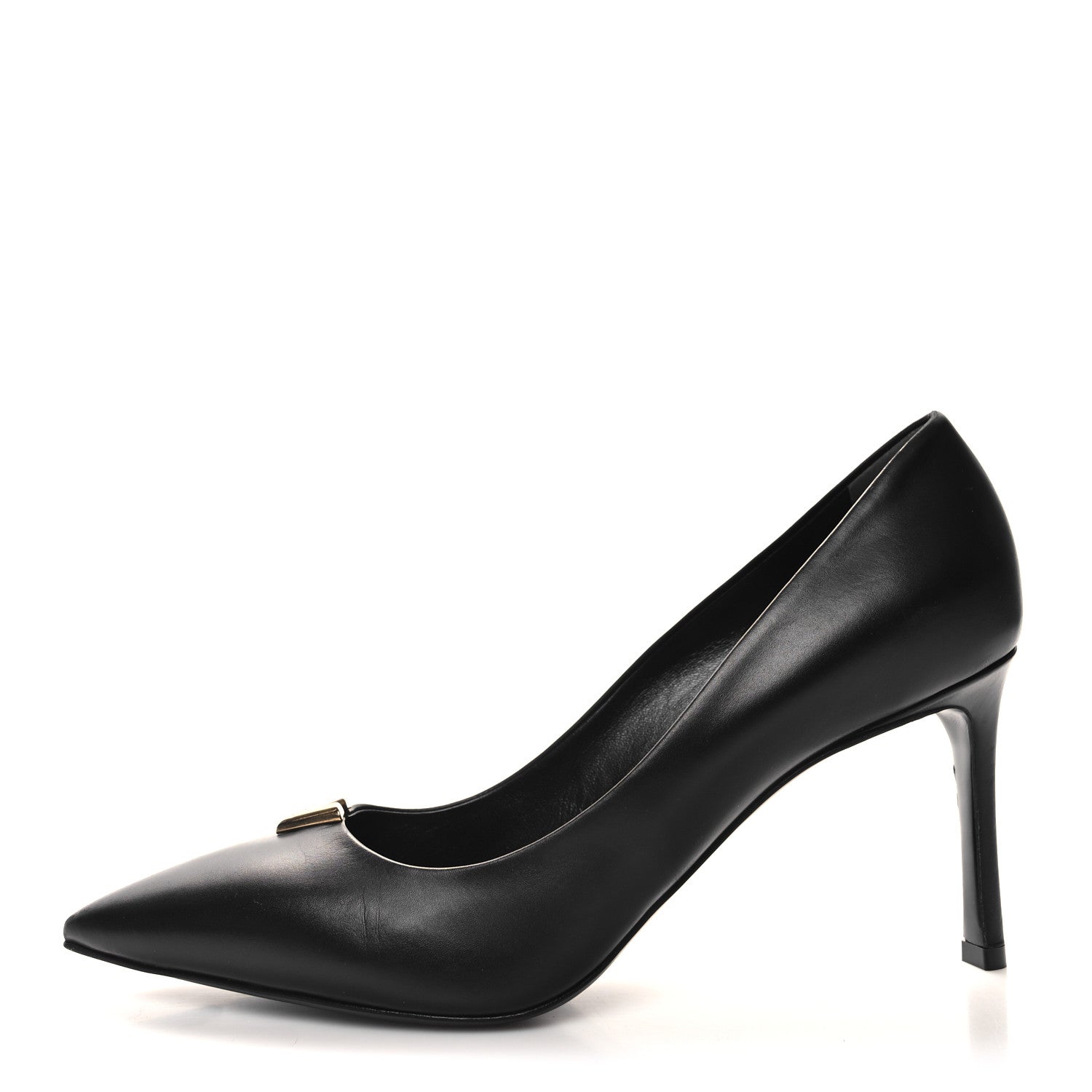 Louis Vuitton Calfskin Heartbreaker Pumps 41 Black 1 of 8