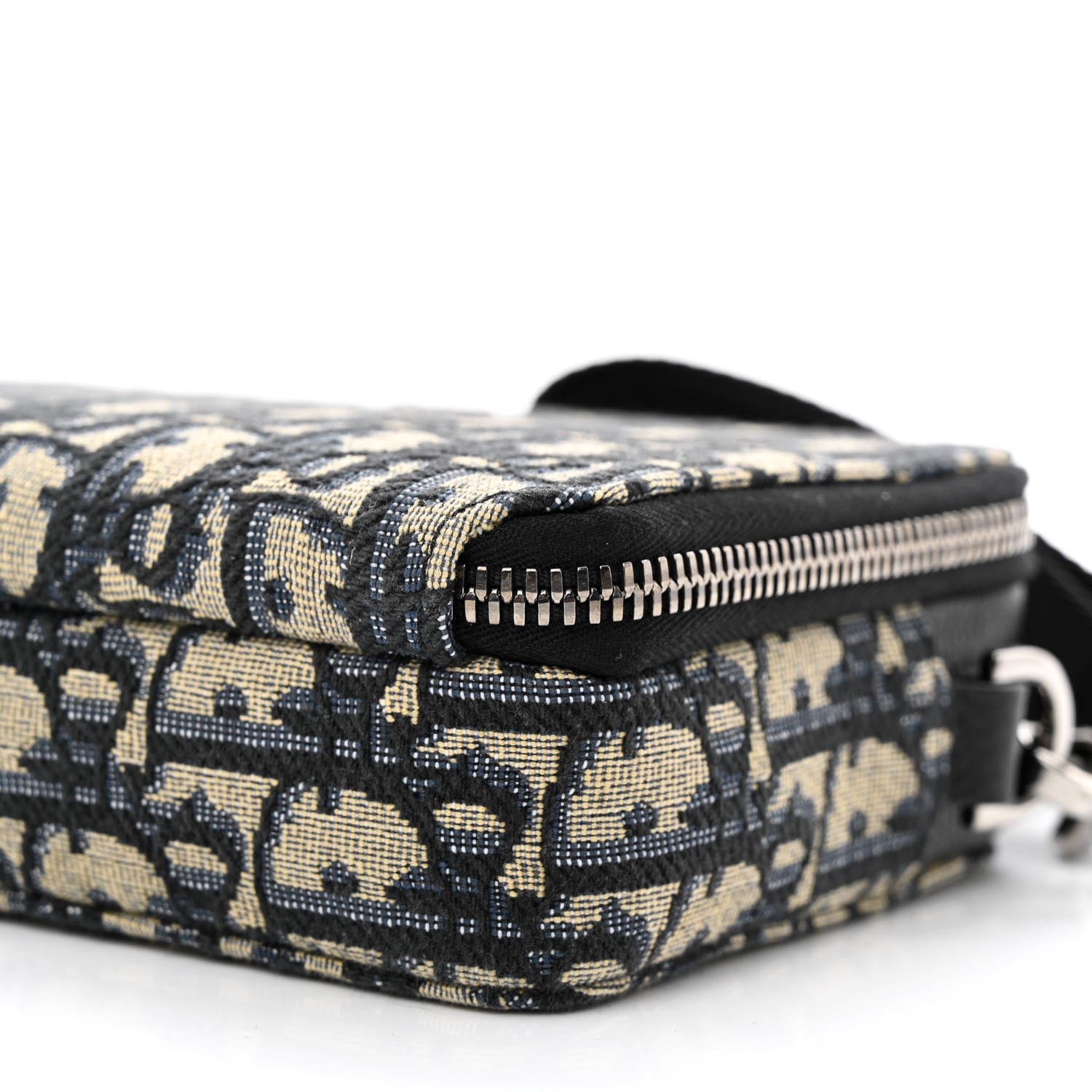 Christian Dior Oblique Pouch Navy Blue 12 of 13
