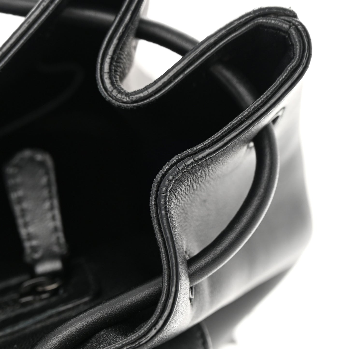 X NICHOLAS KIRKWOOD Calfskin Studded Serpenti Forever Backpack Black