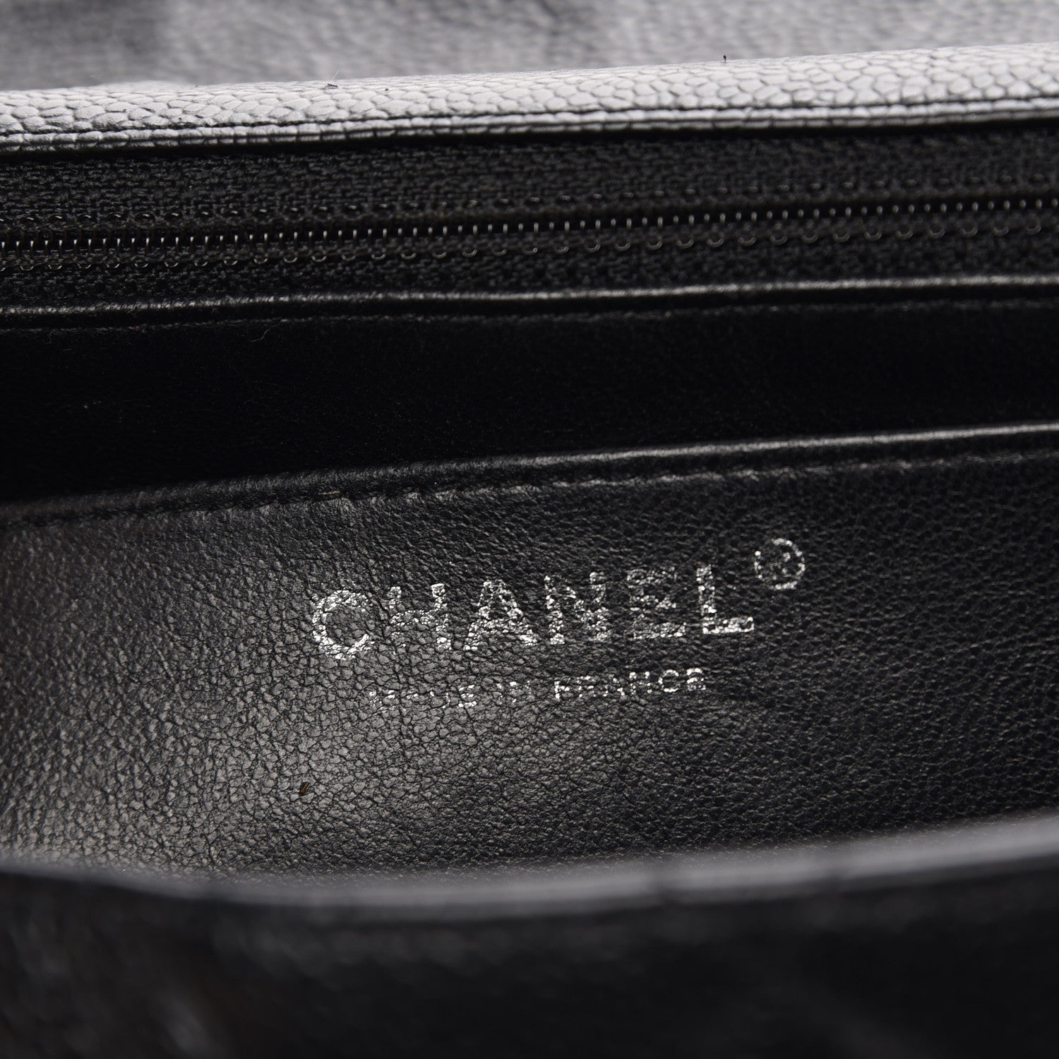 Chanel Caviar Quilted Jumbo Single Flap Black 7 of 11