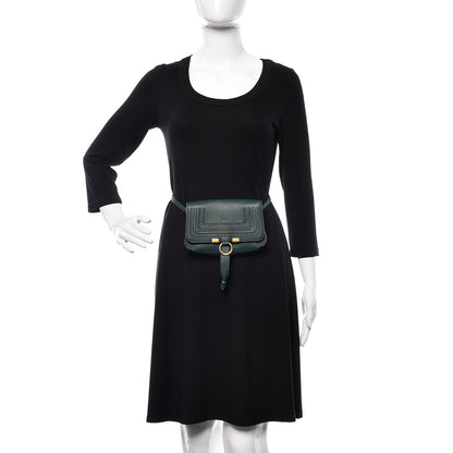 Chloe Calfskin Marcie Convertible Belt Bag Rain Forest 2 of 9
