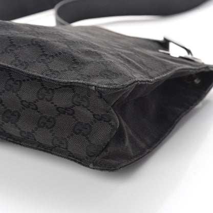 Gucci Monogram Eclipse Messenger Bag Black 8 of 8