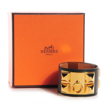 Hermes Chamonix Collier de Chien CDC Bracelet Black Small 8 of 8