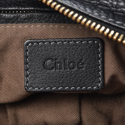 Chloe Calfskin Large Marcie Satchel Black 6 of 7