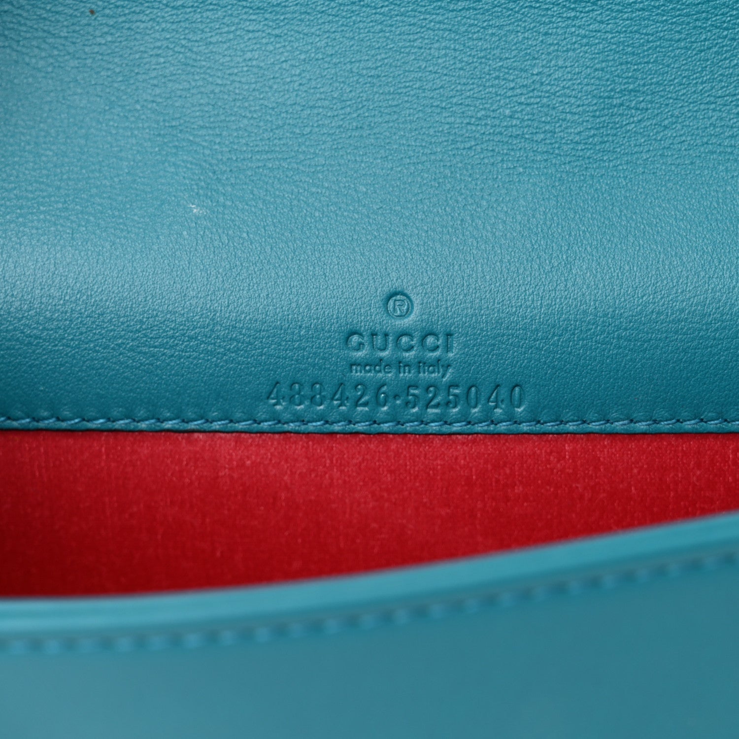 Gucci Velvet Matelasse GG Marmont Mini Bag Pavone Cyan 6 of 11
