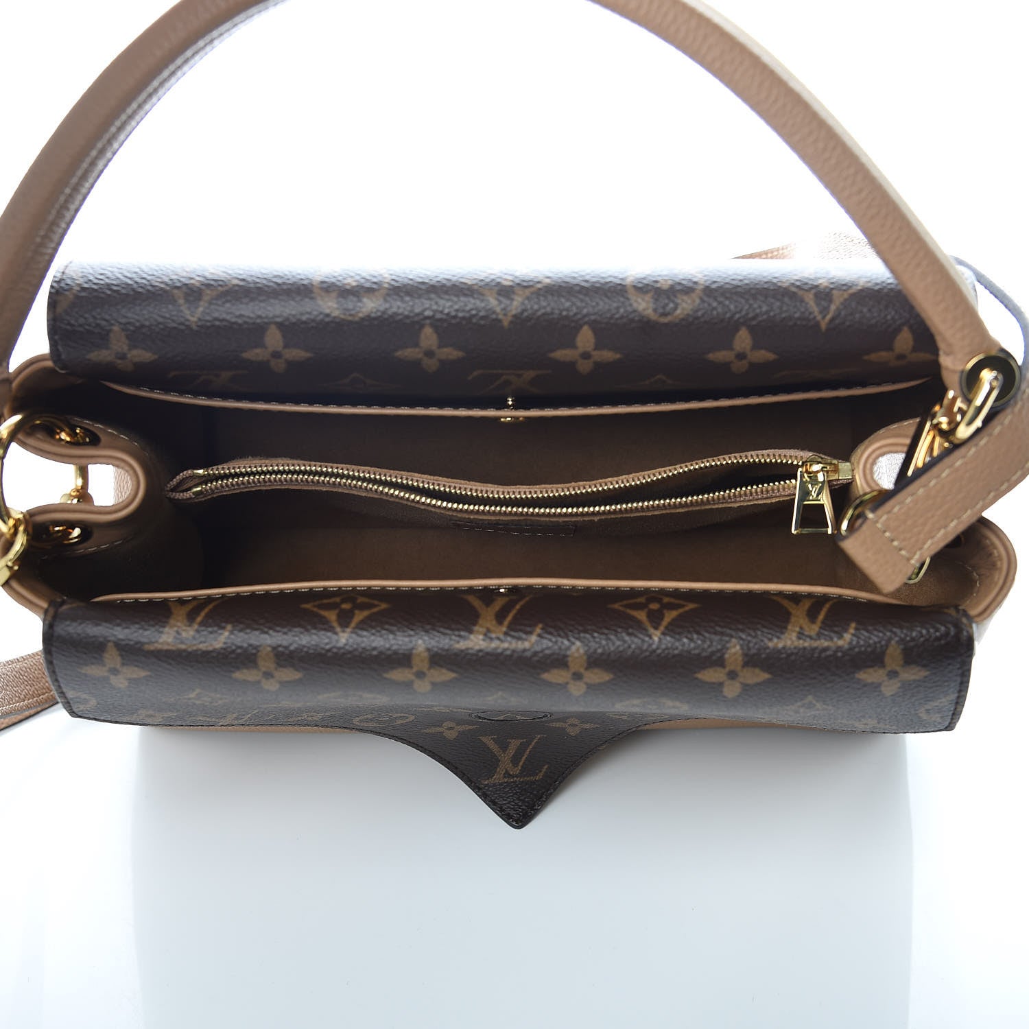 Louis Vuitton Grained Calfskin Monogram Double V Sesame 5 of 11